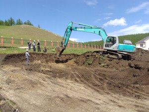 Excavating the foundation